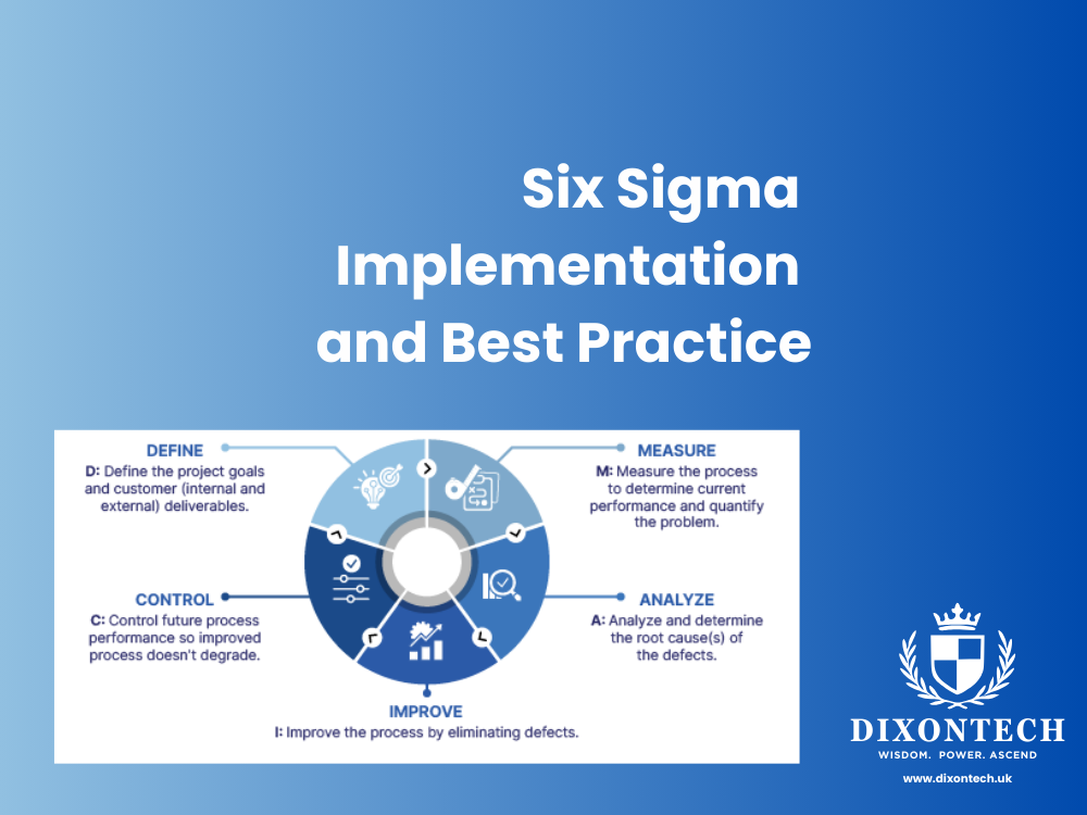  Six Sigma Implementation and Best Practice